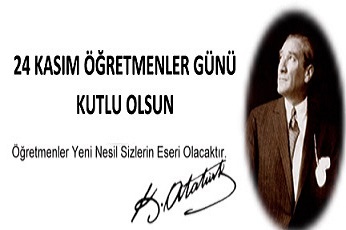 TÜM ÖĞRETMENLERİMİZİN ÖĞRETMENLER GÜNÜ KUTLU OLSUN.